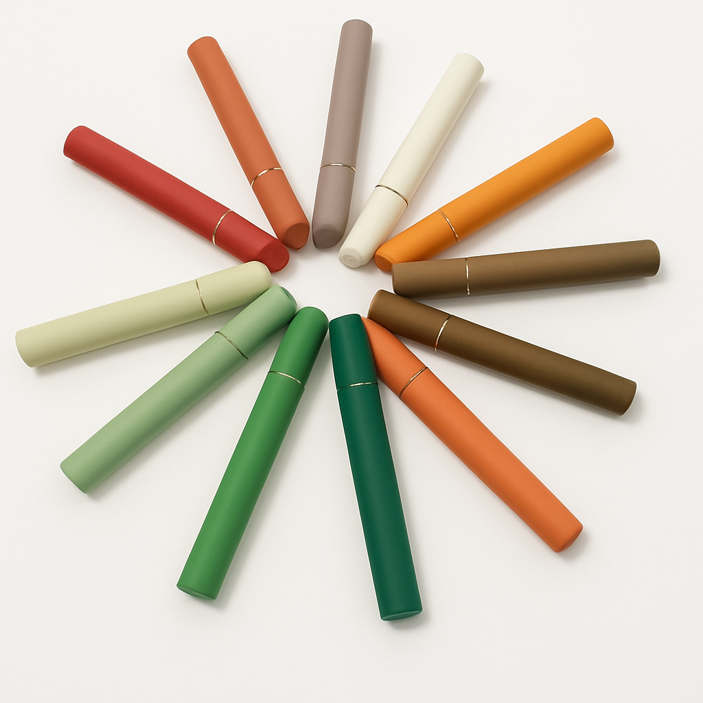Multi-Purpose Highlighter Markers - Set of 12 Vibrant Colors for Office, School, and Kitchen